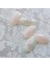 Aya.担当ジェルネイル　シンプルコース　フィルイン込み(21日以内) ¥7700