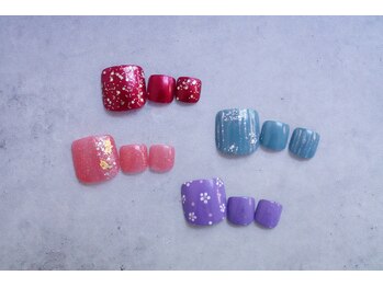 プチリリィ(Petit Lily)/自分でオフできるペディキュア