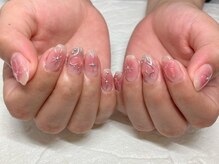 ビューティービースト フォー ネイルアンドアイラッシュ 松浜店(beauty:beast)/きらっきらチークネイル☆