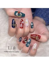 リアンド(Li&)/Xmasネイル