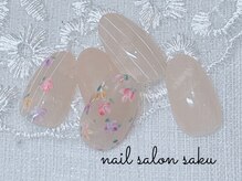 サク(saku)/定額ネイル（小花