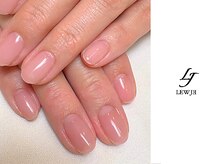 リュージェ(LEWJE)/ピンク　ワンカラー　ナチュラル