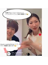 パム アイラッシュアンドブロウ(pam)/Instagram @pam_eyelashbrow