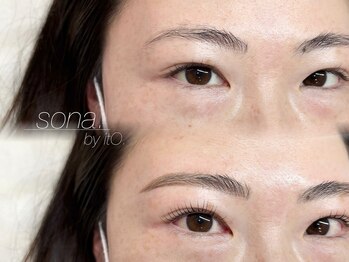ソナ バイ イト(sona by itO.)/眉毛Wax&デザインまつげパーマ