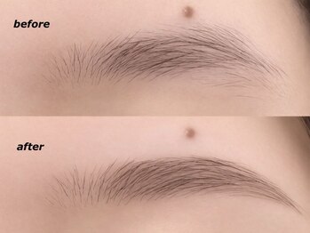 ヌンバイブリック(nun by Blic)の写真/眉はお顔の印象を決めるのに重要なパーツ！眉毛のバランスを整えて、憧れのふさっと抜け感"ナチュ眉"に♪