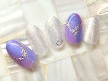 モーヴネイル(mauve.nail)/マンスリーデザインA ¥9500