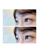 フリルアイビューティー 東中野(Frill Eye Beauty by Blossom)/フラットラッシュ120本