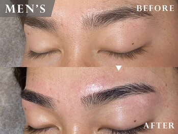 まつげエクステサロン プリューム アイ ビューティー 表参道店(PLUME EYE BEAUTY)/メンズアイブロウ