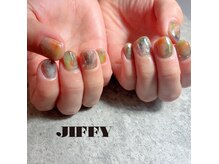 ジッフィーネイルスタジオ(JIFFY nail studio)の雰囲気（◎個性派・ニュアンス好きです^^ジェルのお色は130種類以上★）