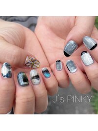 黒シルバーニュアンス