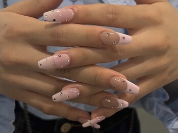 ネイルサロン エルフィン ル シエル(Nailsalon elfin Le ciel)の写真/指が長く、キレイに見えるスカルプで華やかさUP♪スカルプ10本アート付け放題初回￥11000★