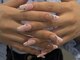 ネイルサロン エルフィン ル シエル(Nailsalon elfin Le ciel)の写真/指が長く、キレイに見えるスカルプで華やかさUP♪スカルプ10本アート付け放題初回￥11000★