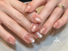 ケーツーネイル(k-two nail)/うるぷるマグ×ラメライン(みな)