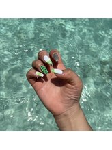 Mネイルアンドカフェ シェレステ/海外ネイル^_^