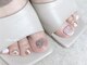 エールスネイル(ailes nail)の写真/理想のフットネイルを叶える！持ち込みデザインも可なので、自分だけのオリジナルネイルを楽しめます♪
