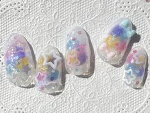 リコリコネイル(Riko Riko Nail)/定額デザインD