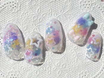 リコリコネイル(Riko Riko Nail)/定額デザインD