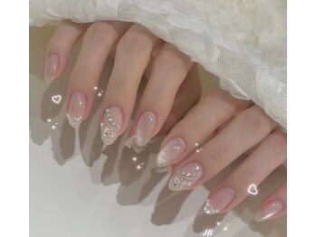 ヴィーナスネイル(Venus Nail)/自爪4-６本持ち込みデザイン