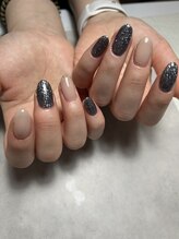 ネイビーネイル