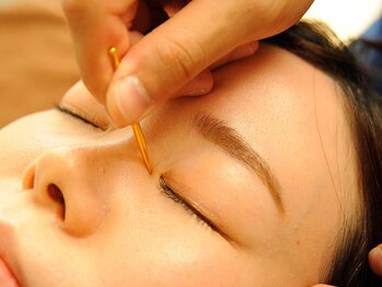 甲陽園鍼灸わたぐも/目のツボ刺激