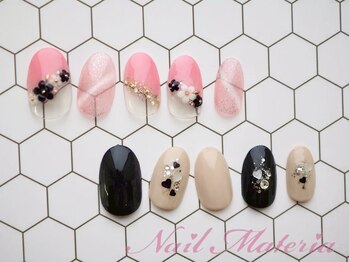 ネイル マテリア 池袋店(Nail Materia)の写真/≪特別な日はいつもより華やかに、、、≫大切な日にも、いつもの日常にも彩を♪憧れデザインで指先から演出