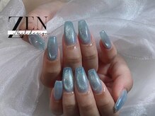 ゼン ネイル デザイン 池袋(ZEN NAIL DESIGN)/長さだしやり放題×つけ放題