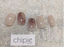 シピー(chipie by anon)/もやもや×くすみボルドー ¥5980