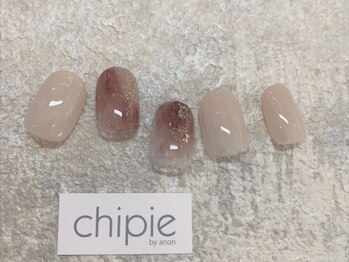 シピー(chipie by anon)/もやもや×くすみボルドー ¥5980