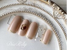 ディアリリー(Dia Rily)/クリアドットネイル