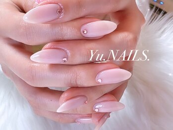 ユーネイルズ 恵比寿(Yu.NAILS.)/うる艶◎春ワンカラー