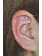 ラウム シュシュ(Raum ChouChou)/耳ツボジュエリー　両耳10粒