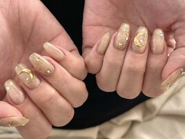 #月ネイル