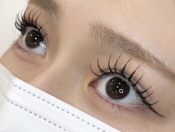 まつげエクステ専門店 ビューティーアイラッシュ メルサ栄店の写真/【可愛いは目元から】フラットラッシュ120本オフ無料★瞬きする度に綺麗なまつげに☆