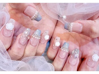 キレイエ ネイルズ(KIREIE NAILS)/ガーリー キラキラ 
