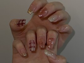 【Saki】秋チェック手書きハート