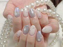 ラッキー(Lucky)/冬ネイル、持ち込みデザイン