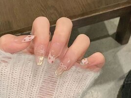 秋冬ネイル　エレガントデザイン