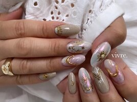 手書きアート/ミラー/ニュアンス