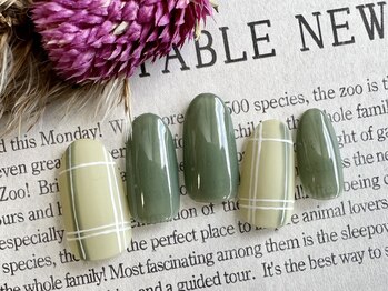 ジーシーネイル(G C nail)/マットチェック