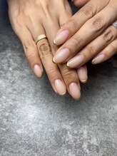 マノアネイル アシヤ(MANOA NAIL ASHIYA)/【パラジェル】ミラーフレンチ