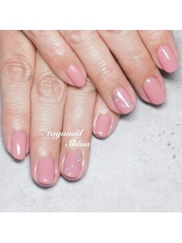 たゆ ネイル(たゆnail)/新色ナチュラルワンカラーネイル