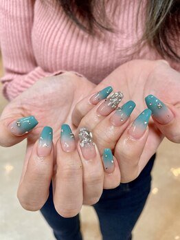 トータルビューティークリア(total beauty clear)/グラデーションネイル★