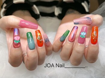 ジョアネイル(JOA Nail)/ポップ/長さ出/持込デザイン