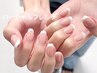 お爪補正♪バーチャルフレンチ♪(ベースカラー＋フレンチ)