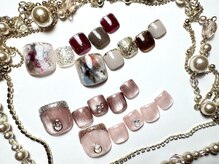 ネイルサロン カリス(Nail Salon Charis)の雰囲気（9月限定☆フットジェルキャンペーン 上￥7678／下￥8998）