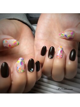 ネイルサロンアンドスクールエムズブロッサム(Nailsalon & school M's Blossom)/定額制ジェルコース￥6700