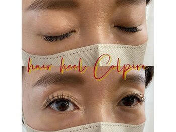 ヘアーヒール コルピレ(hair heal Colpire)/フラットラッシュ 120本