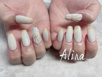 エリナネイルサロン池袋(Alina Nail Salon)/持ち込みデザイン9480円