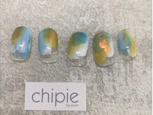 シピー(chipie by anon)/塗りかけ×カラフル ¥5980