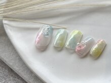 トータル ビューティ ケイハン(KEIHAN)/7月ニュアンス定額ネイル